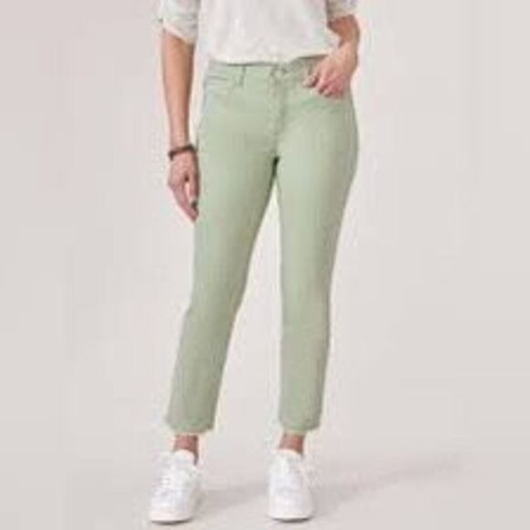 Democracy Green Ab Tech High Rise Skinny Jeans - Women’s 6 - Picture 1 of 7